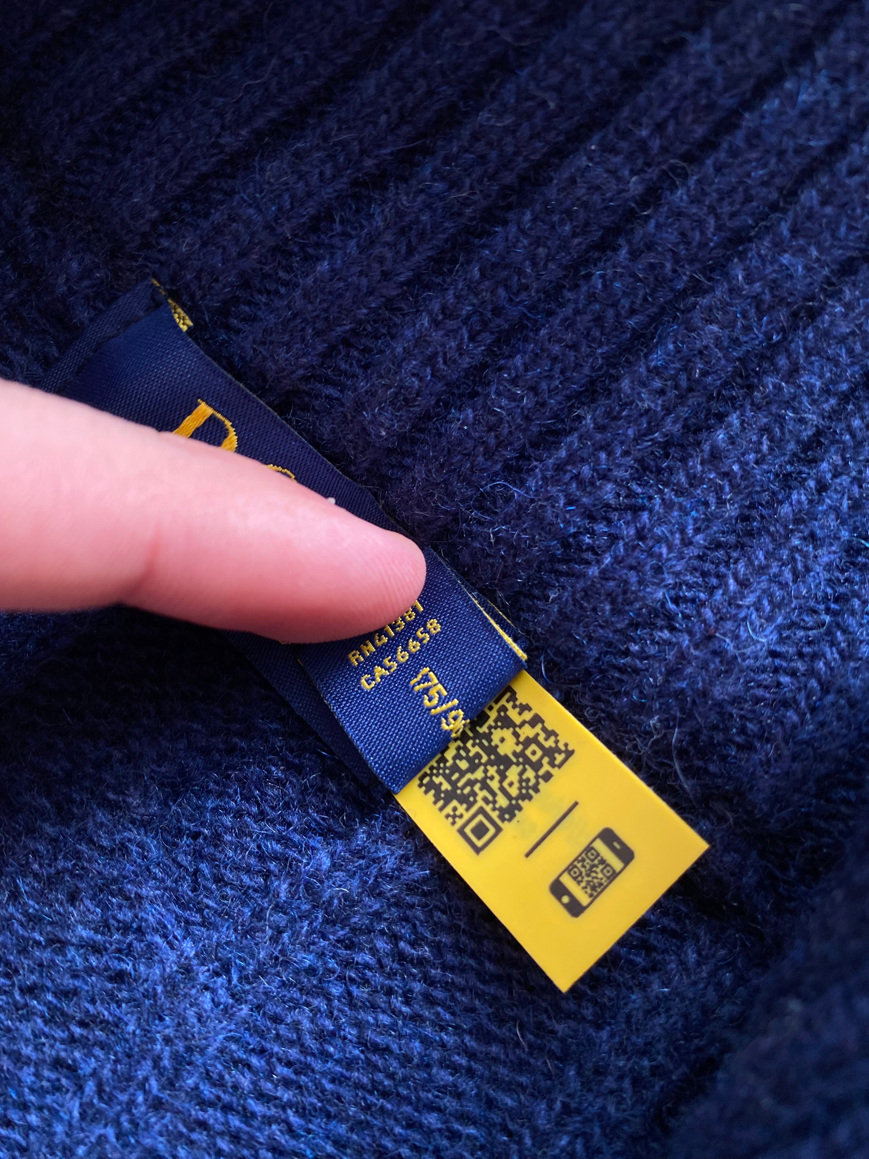 Sweter męski Polo Ralph Lauren granatowy