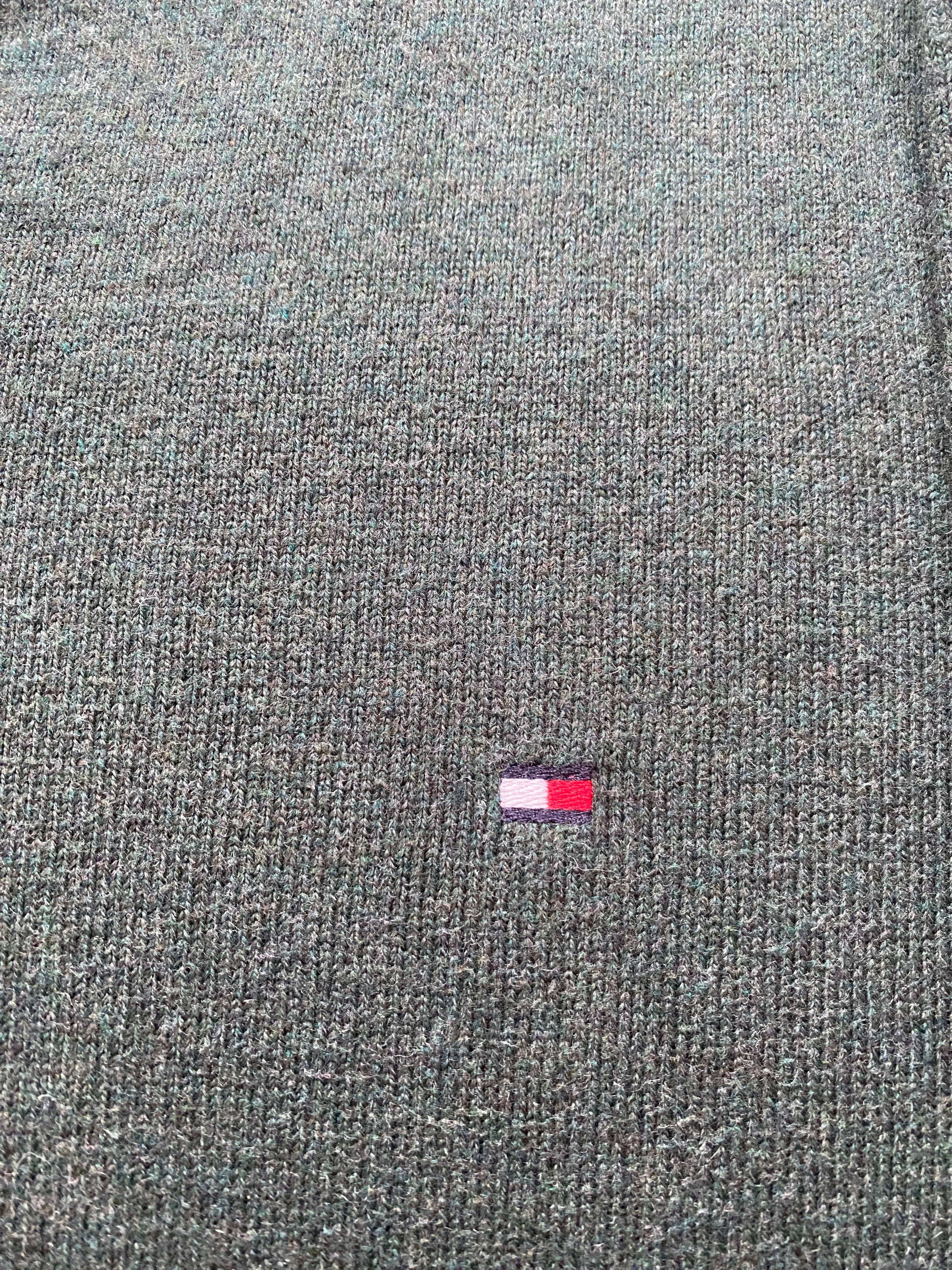 Sweter tommy hilfiger, bawełna pima, kaszmir