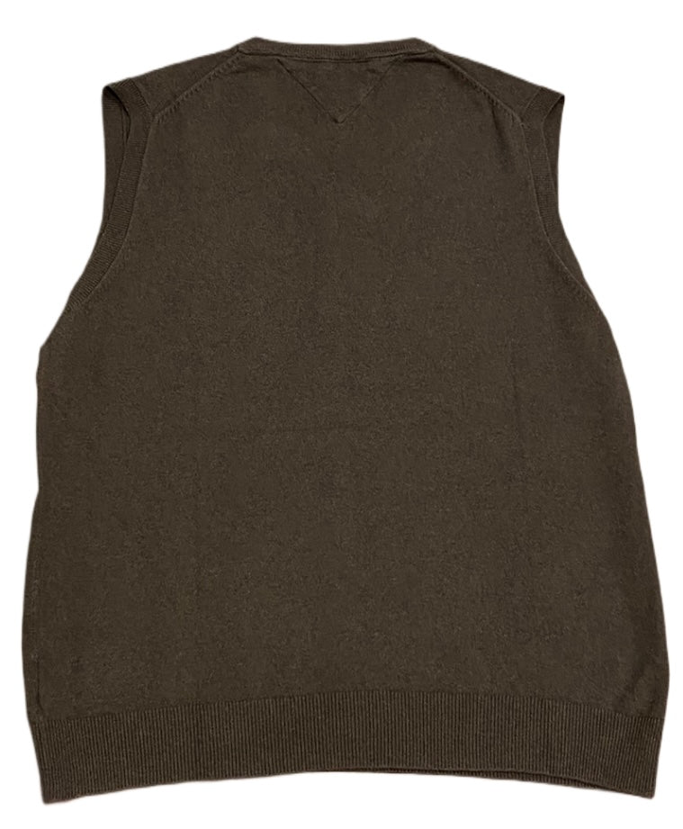 Tommy hilfiger kamizelka 100% bawełna i kaszmir