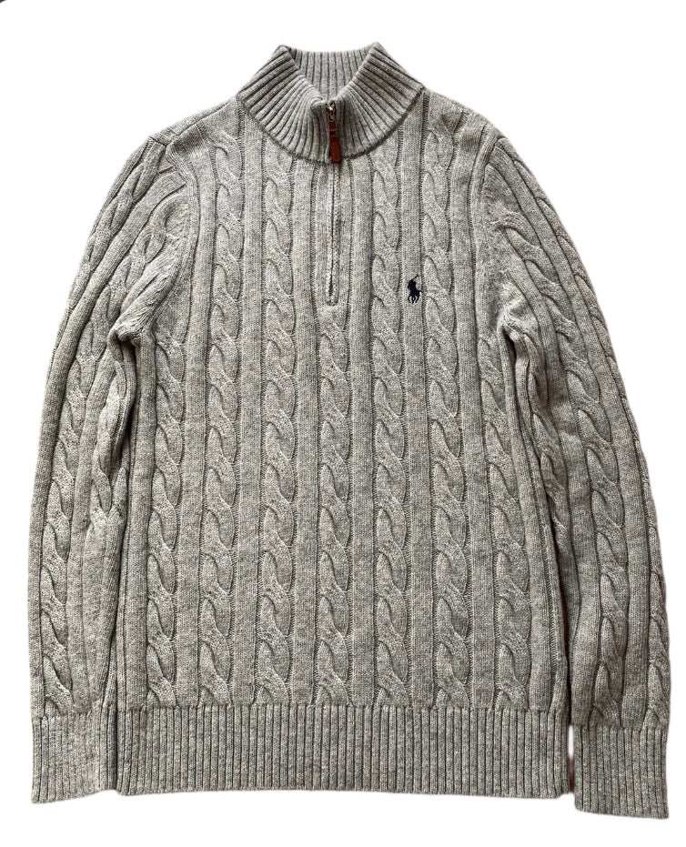 Sweter Polo Ralph Lauren szary