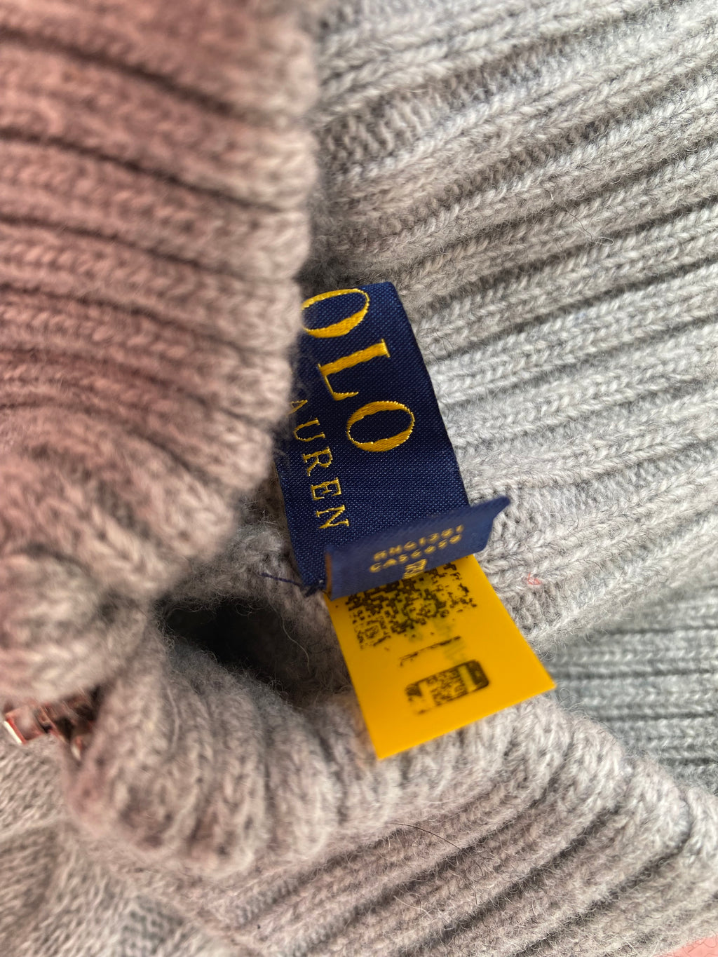 Sweter Polo Ralph Lauren szary