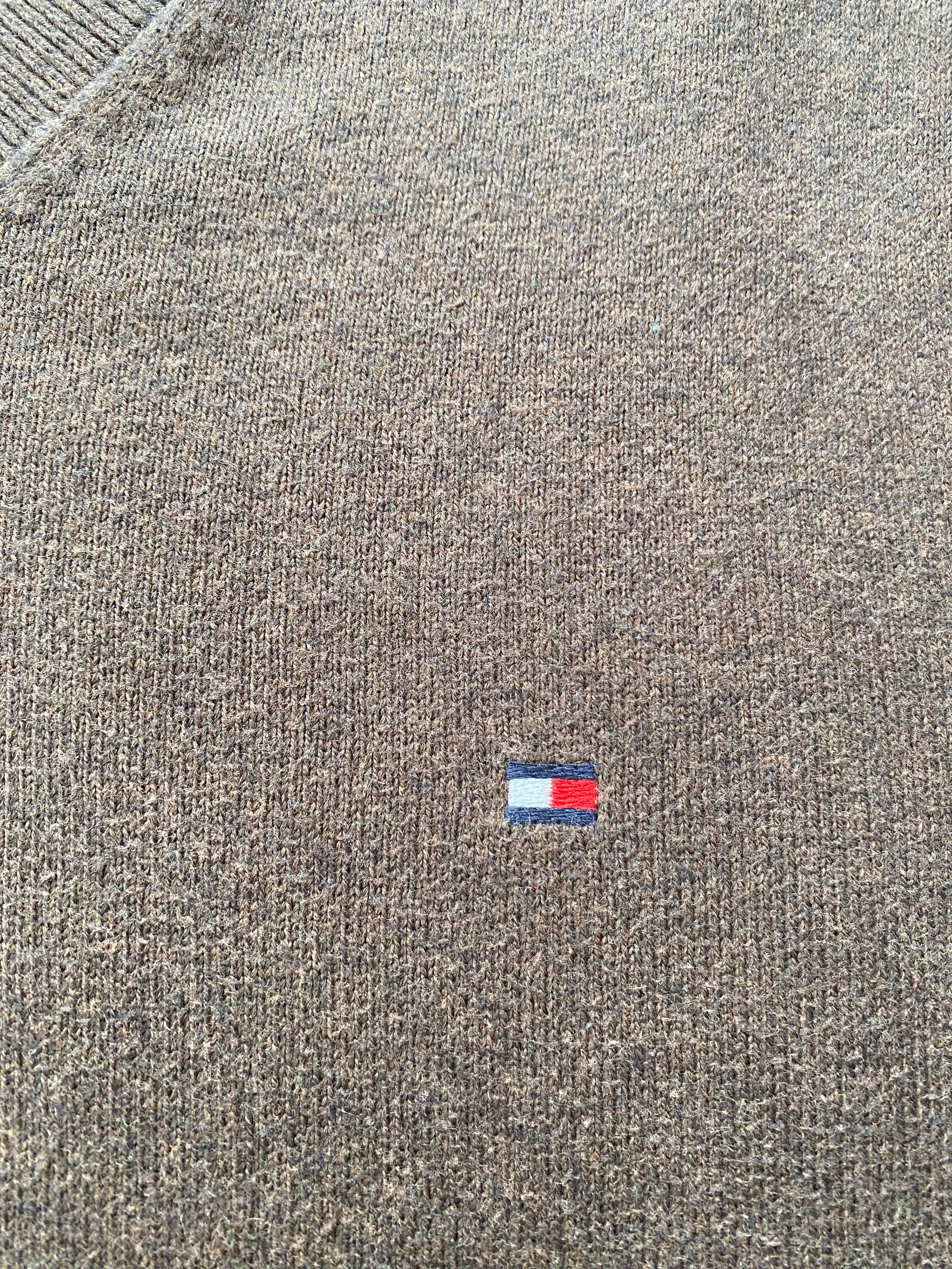 Tommy hilfiger kamizelka 100% bawełna i kaszmir