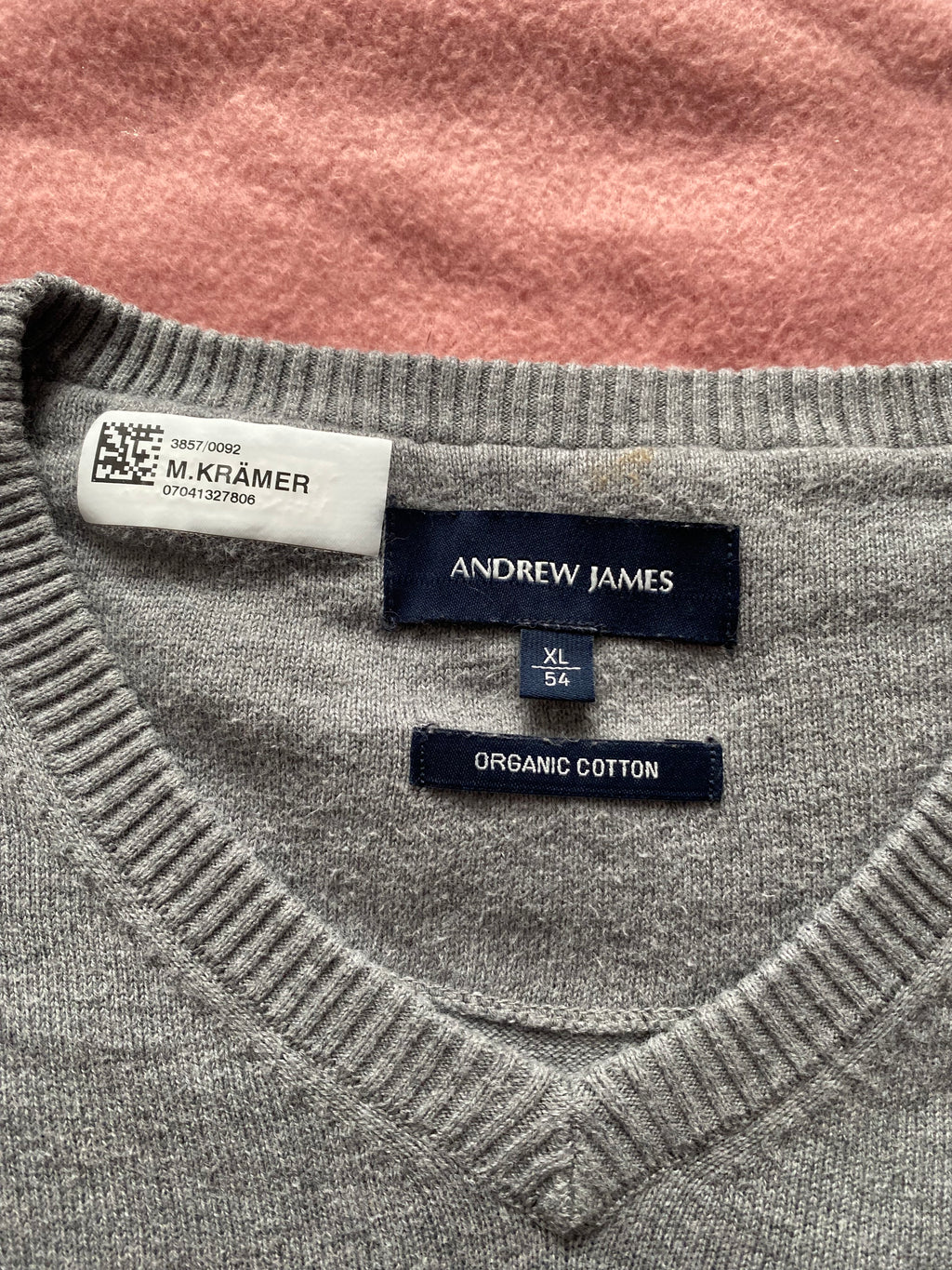 Sweter męski andrew James bawełna organiczna 100%