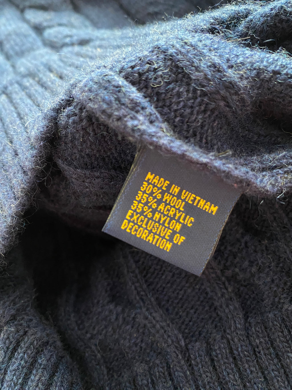 Sweter męski Polo Ralph Lauren granatowy