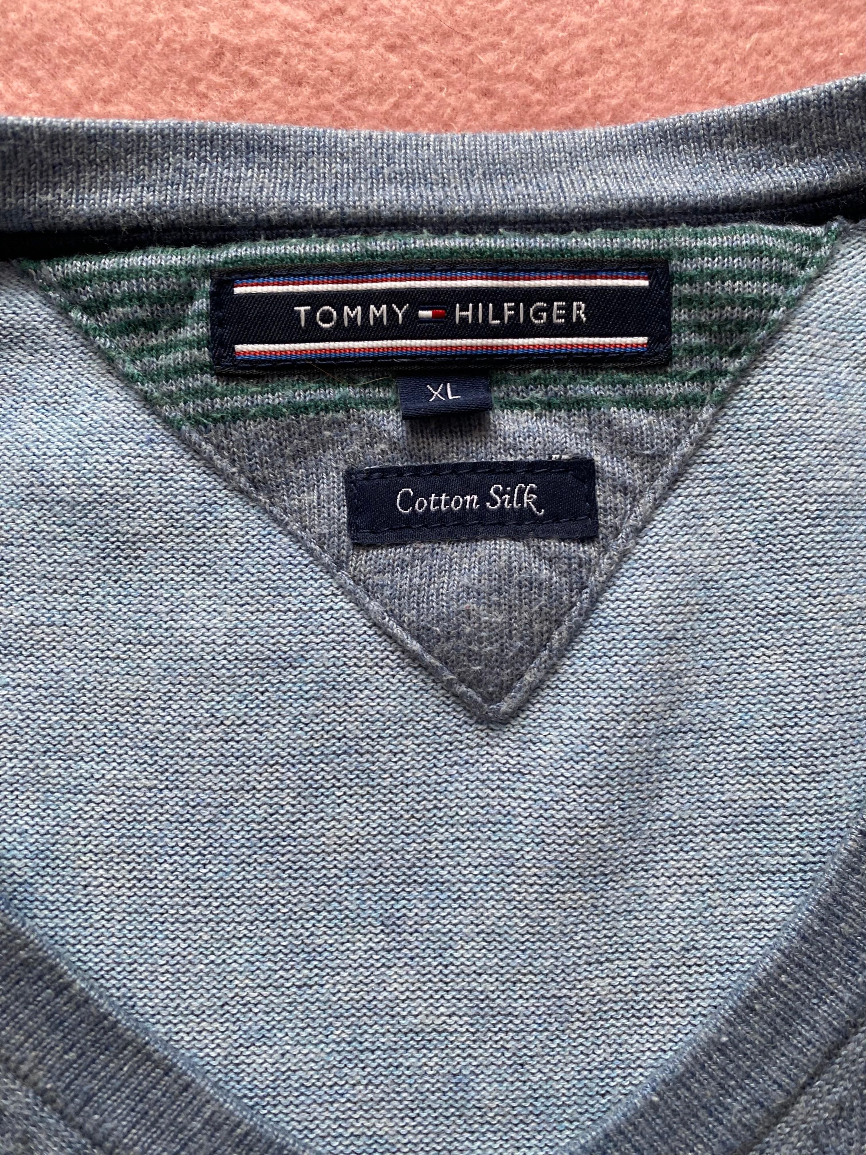 Sweter tommy hilfiger bawełna